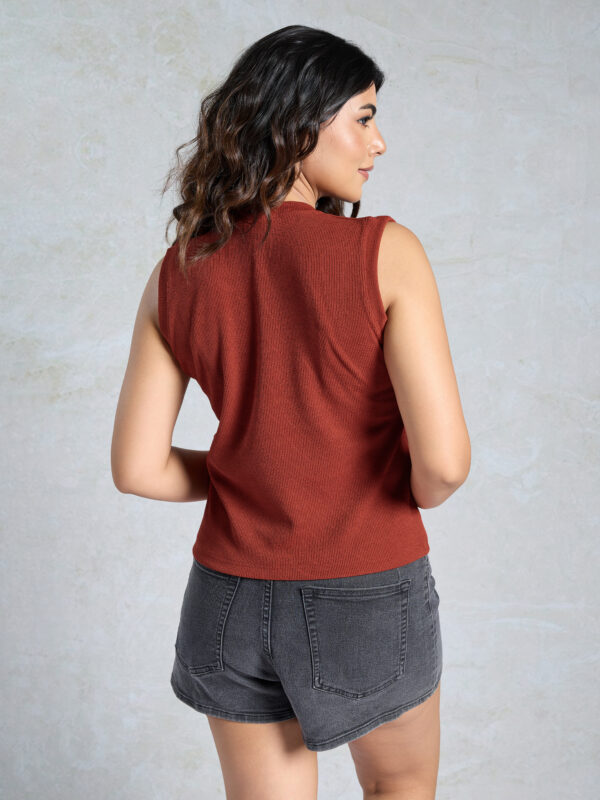 Sofisty Women’s Sleeveless Ribbed Tank Top | Summer Casual Wear - Image 4